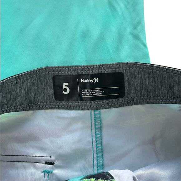 HURLEY BOYS Rash Guard Swim Set 5 NWT - Picture 5 of 8